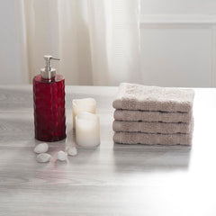 Maspar 100% Cotton Casper Face Towel 700 Gsm (Beige) - 4 Pcs