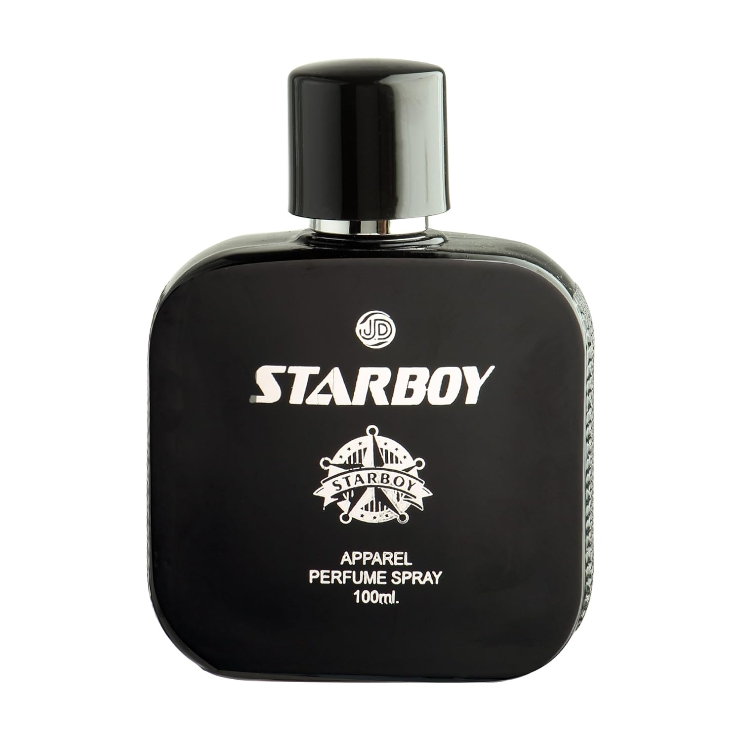 JD International Star Boy Black Apparel Unisex Perfume With Long Lasting Fragrance - 100ml, 3.4 Fl.oz. | Perfume For Men & Women