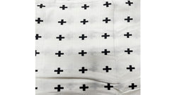 Organic Cotton Muslin Baby Bath Towel 200 Gsm | Cotton Cloth Premium Baby Washable Reusable, Absorbent, Extra Soft Tri Plus (White)- Pack Of 2
