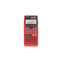 Orpat Scientific Desktop Calculators SC-401 MS Empire Red | Battery & Solar - For Use Office, School, Home, College