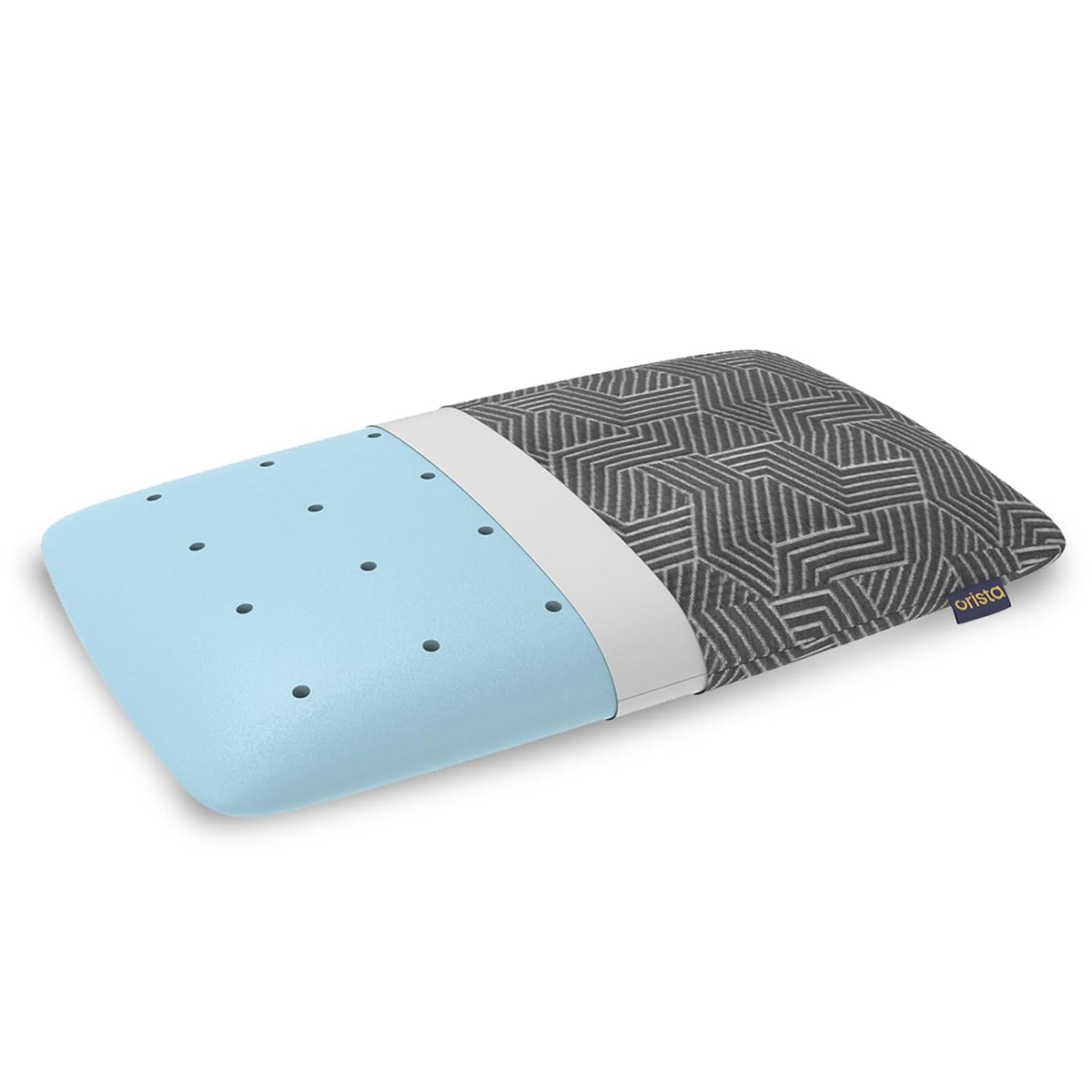 Advance Gel Blended Memory Foam Pillow, For Pain Relief, Grey - 24 X 16 X 2 Inch | Cushions Neck & Shoulder Pain Relief | Orthopedic Thin Pillow For Back Side & Stomach Sleepers - Pack Of 1