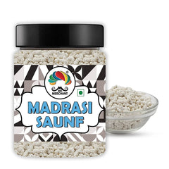 Mr. Merchant Madrasi Saunf 300gm, (Pack Of 1) | Jar Pack