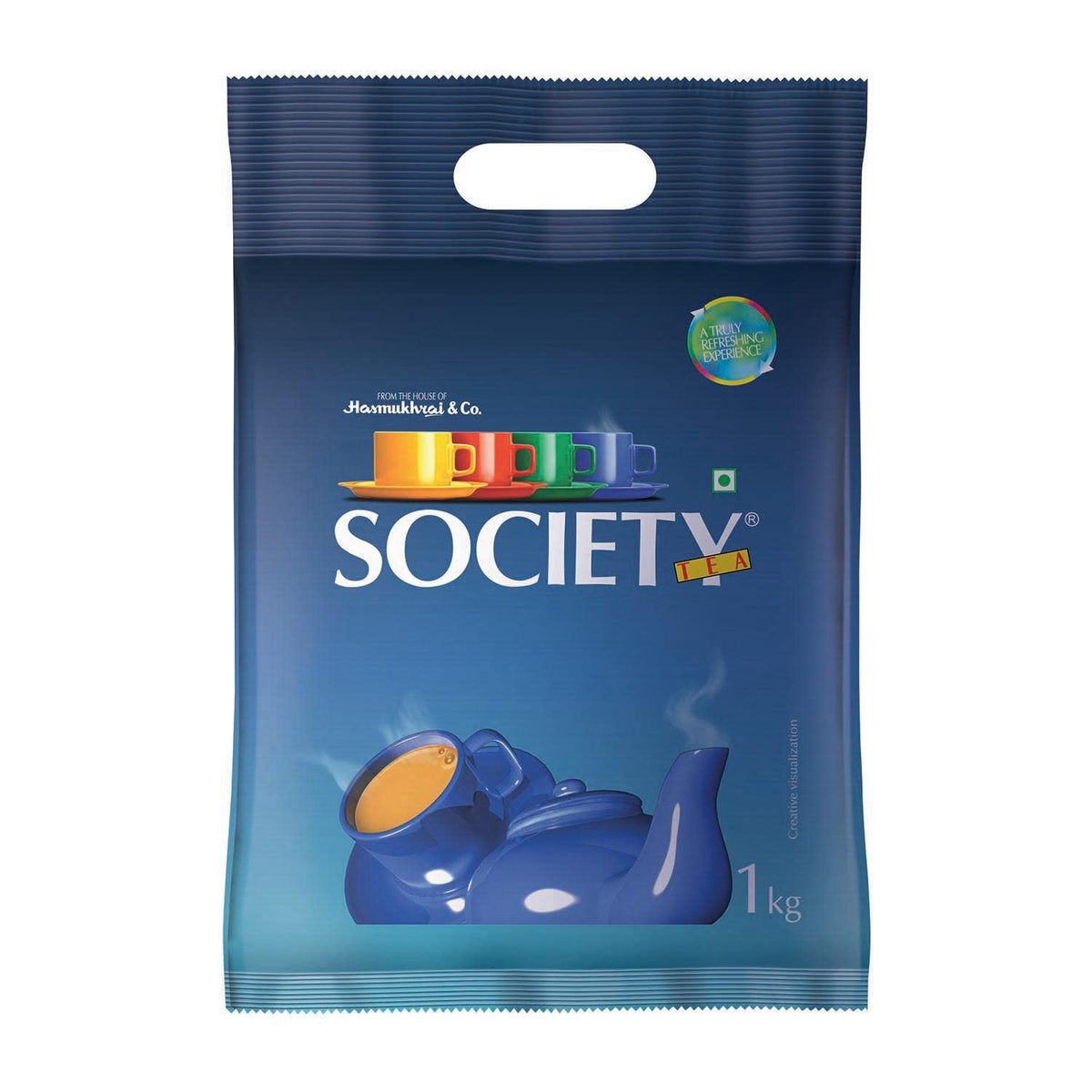 Society Twisted & Curled Leaf Tea - 1 kg Pouch, 35.2 Ounce | Unique Blend Crafted For Chai Lovers Across India - Low Caffeine Chai Patti | Premium Ingredients For The Discerning Tea Drinker