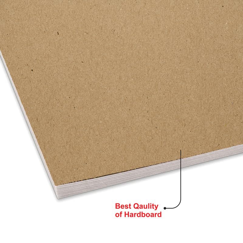 A5 Notepad For Office & School Purpose 7 By 10 Inches Pad - Off White Paper (Unruled) Pack Of 1