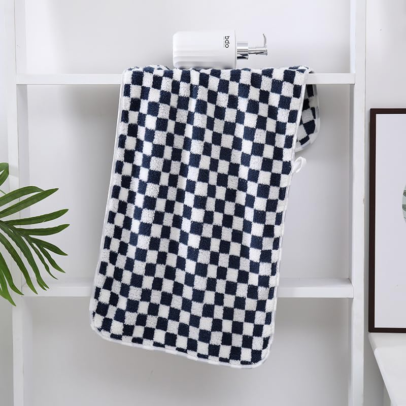 Homecloud Ultra Soft Bath & Face Towel 400 Gsm | 3x Softer Than Cotton Towels Highly Absorbent & Ultra Fast Dry Perfect For Home, Pool, Spa & Gym | Set Of 2 (Blue)