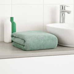 Cotton Bolls Textiles Premium Microfiber Bath Towel 400 Gsm | Ultra-Soft, Quick Dry Super Highly Absorbent, Superior Comfort, Durable & Elegant Design Towel (Mint Green)