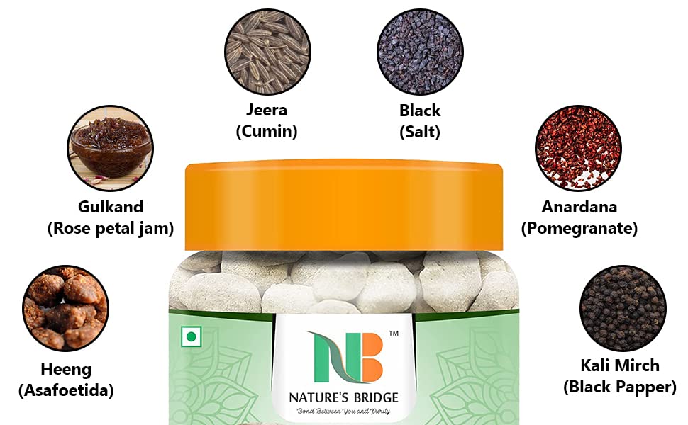 Nature'S Bridge Hing Peda Pachak 800gm, (400gm* 2) | Digestive Mukhwas | Jar Pack