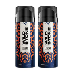 Wild Stone Legend Body Spray Deodorants 300ml 10.1 Fl.oz.| Long Lasting Fragrance | Pack Of 2