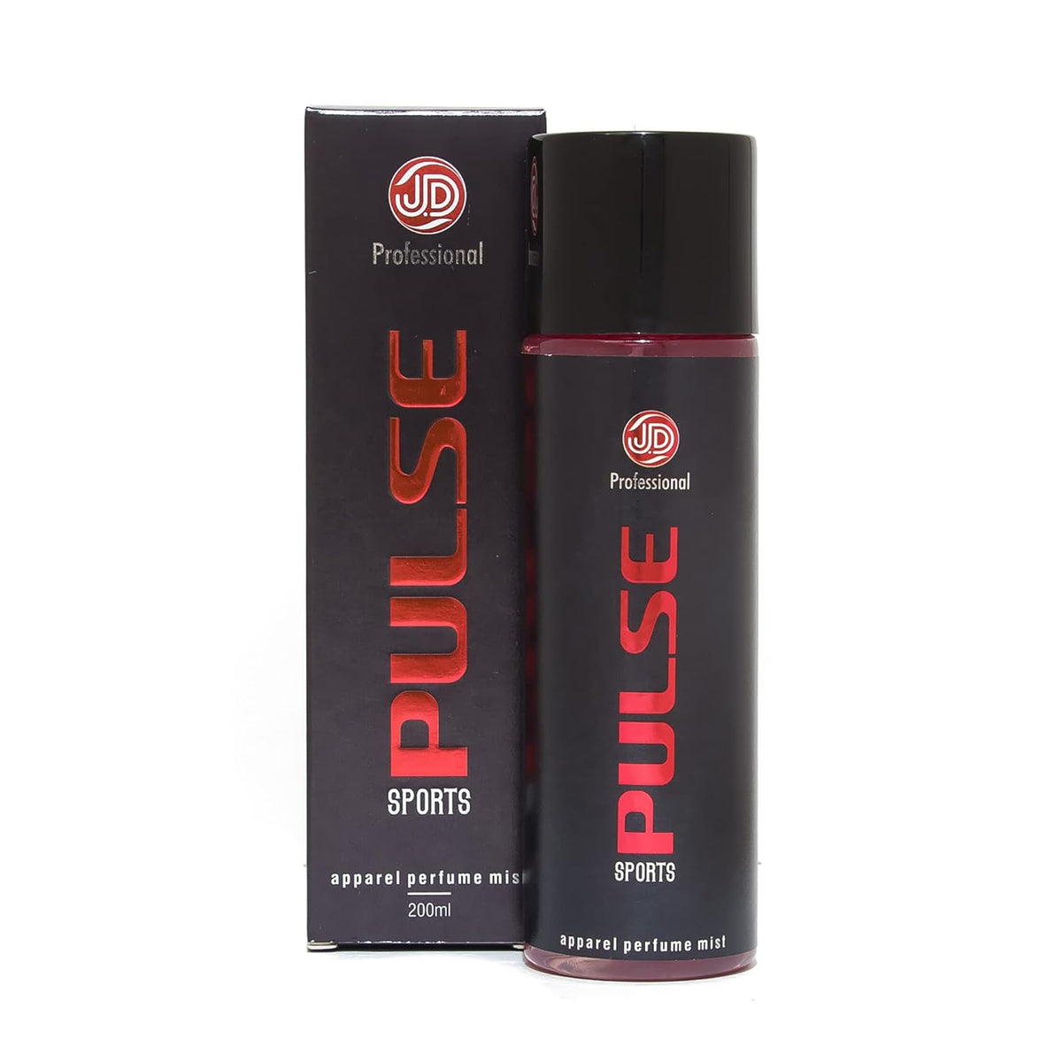 JD International Pulse Sports Unisex Perfume Mist - 200ml, 6.7 Fl.oz. | Long-lasting Fragrance For Active Individuals | Invigorate Your Sense | Valentine's Day Gift