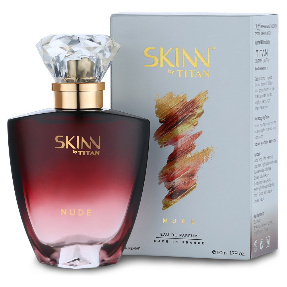 Skinn By Titan Nude Fragrance Eau De Perfum For Women, 50ml 1.6 Fl.oz.| Long Lasting