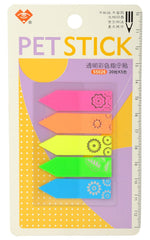 Plastic Flags Index Tabs Sticky Notes, Page Marker Bookmarks Text Highlighter Strips - 85 Piece