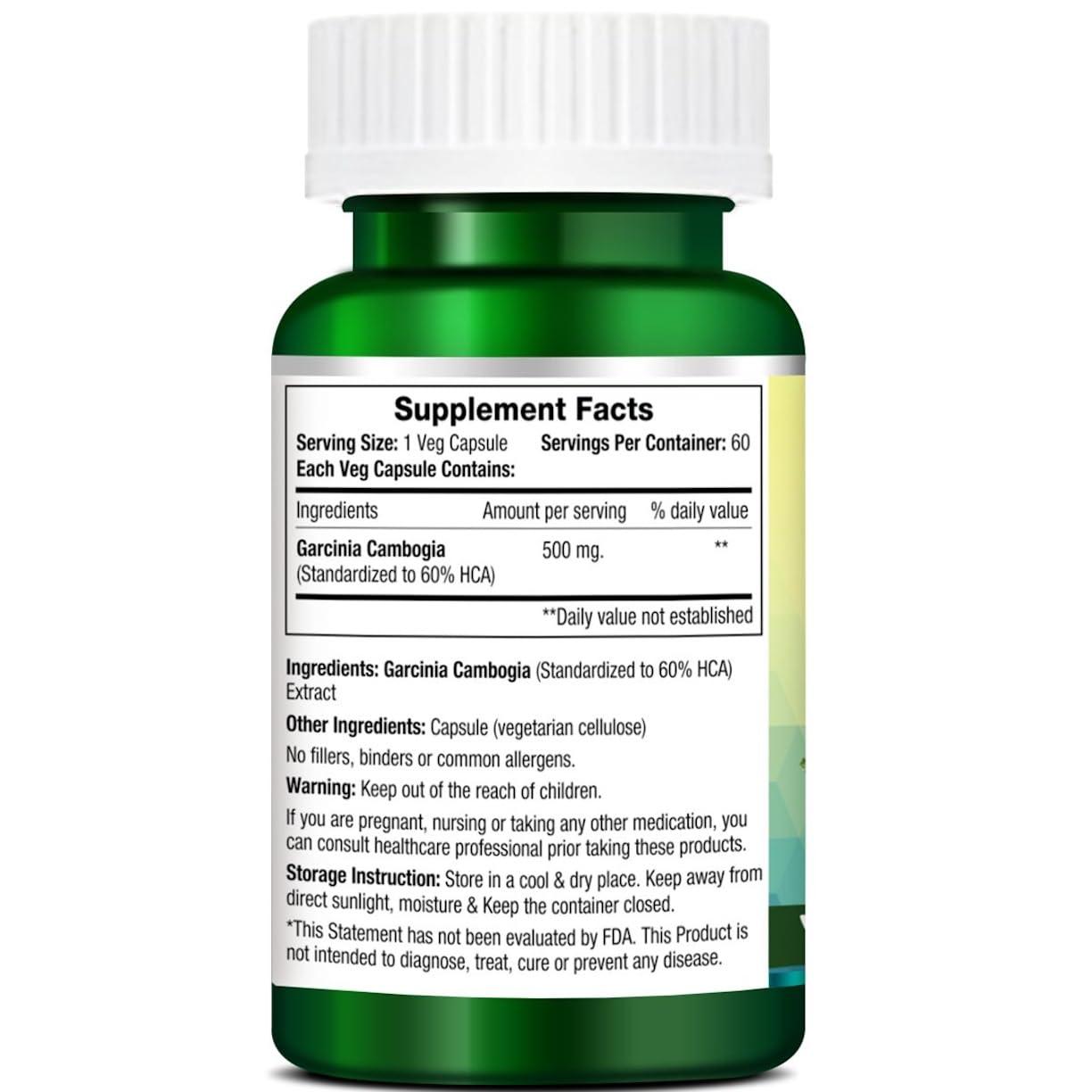 Morpheme Remedies Garcinia Cambogia For Weight Management, Aids In Healthy & Faster Weight Managemen | 60 Veg Capsules 100gm 0.2lbs