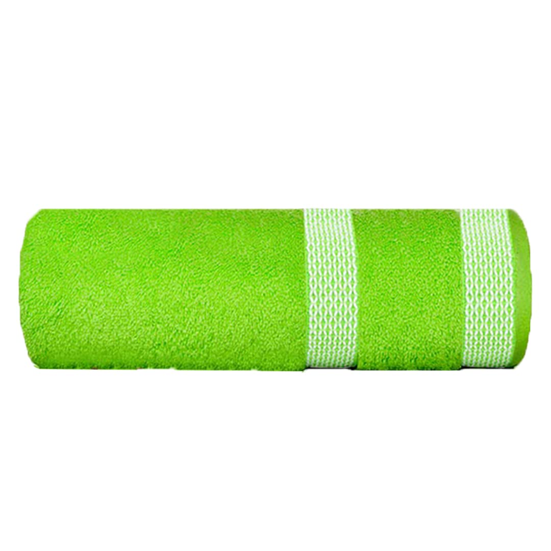 Casa Copenhagen Egyptian Cotton Exotic Hand Towel 400 Gsm (S Lime Green)- 2 Pcs