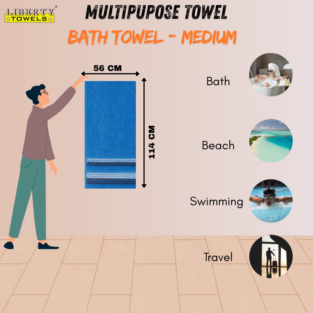 Liberty Towels Zero Twist Cotton Bath Towel 450 Gsm | Ultra Soft, Everyday Luxury Bath Towel (Coffee)