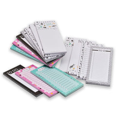 Notepads For Writing Notes - Cute Stationery Items, To Do List Planner | 100 Pages, Set Of 14