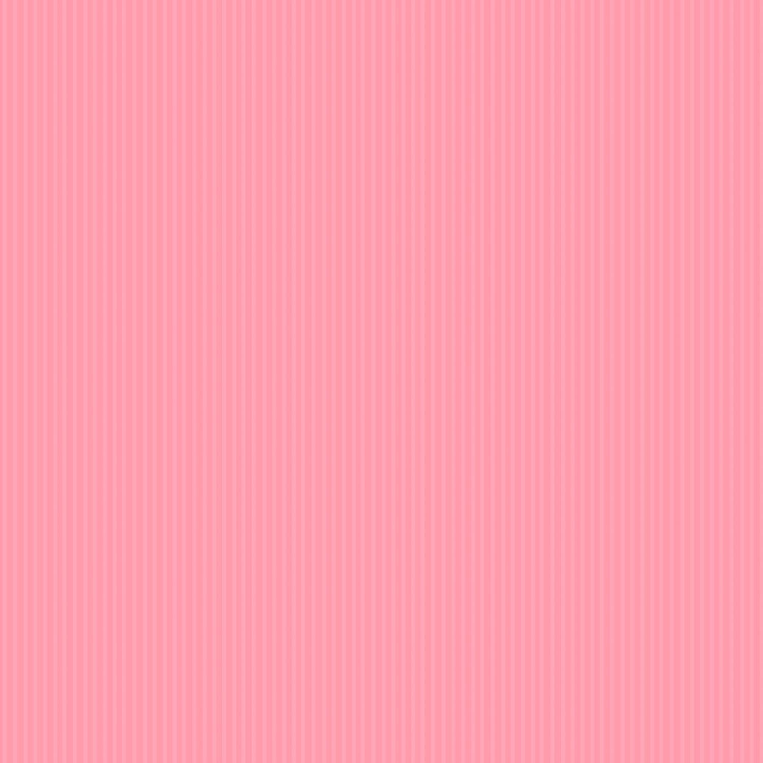 Pure Cotton Satin Stripes Plain King Size Bedsheet For Double Bed With Two Pillow Covers - 90x90 Inches, Baby Pink | Ideal For Daily Use & Gifting Bedsheet