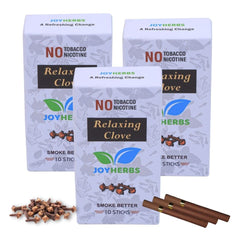 Herbal Cigarettes For Smoking, Clove Flavoured King Size Herbal Smoke Sticks Pack Of 30 - Tobacco Free & Nicotine Free