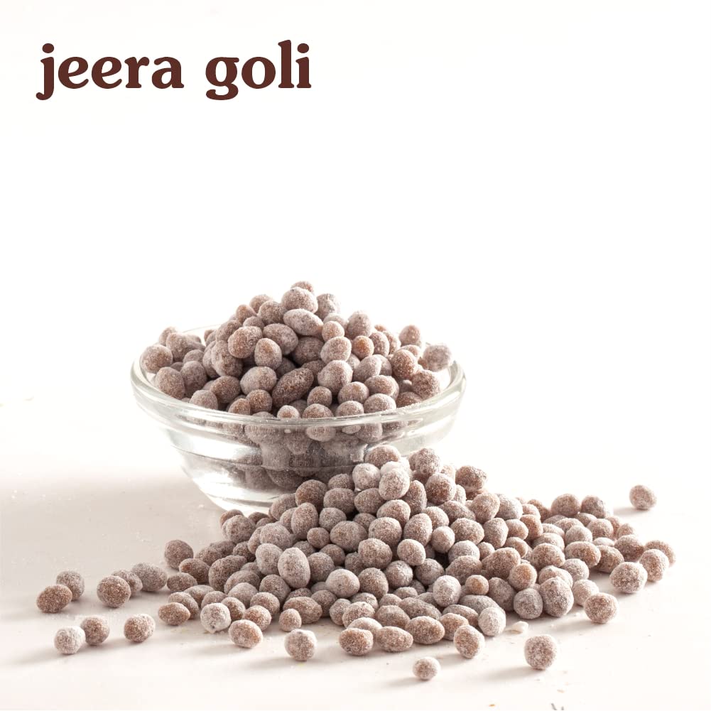 Paansmith Cumin Seeds Flavour (Jeera Goli) 250gm, | Digestive Candy | Jar Pack