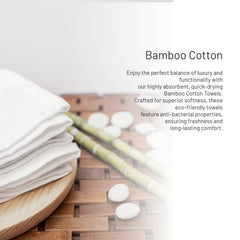 Himeya 100% Bamboo Cotton Bath Towels 500 Gsm | Bath Towel For Men/Women (3 Piece)- Butter Pink