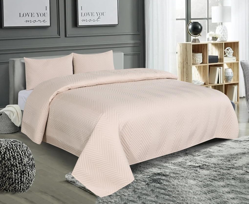 Solid Bedsheet For Double Bed With 2 Pillow Covers | Size - 90 X 100 Inches, Beige | Light Weight, Suitable For All Seasons & Easy To Wash