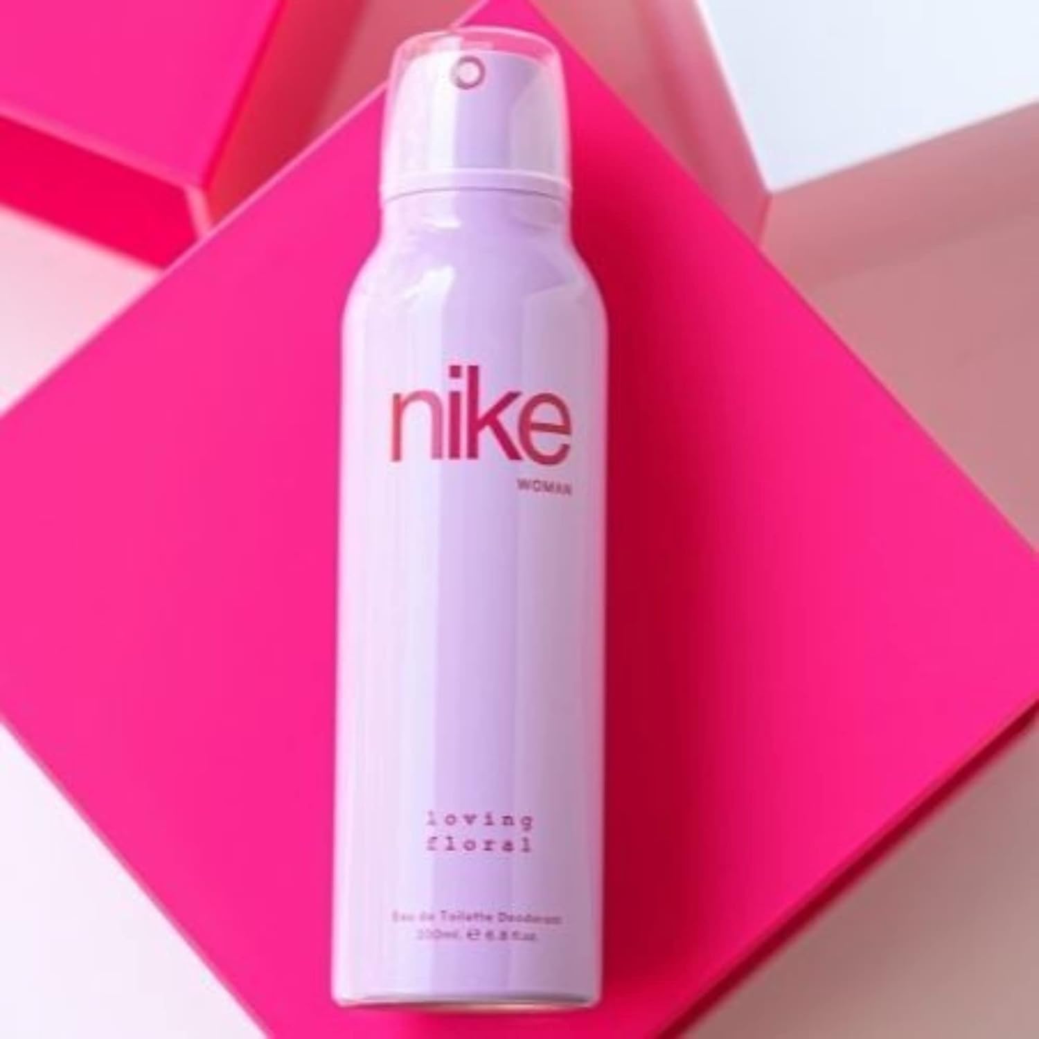 Nike Loving Floral Eau De Toilette Woman Long Lasting Deodorant Spray 200ml 6.7 Fl.oz. | Perfect Birthday Gift For Girlfriend