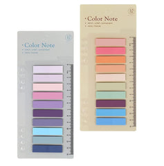 Sticky Index Tabs, Repositionable Book Flags Strip, Transparent Sticky Notes Tabs - 2 Packs