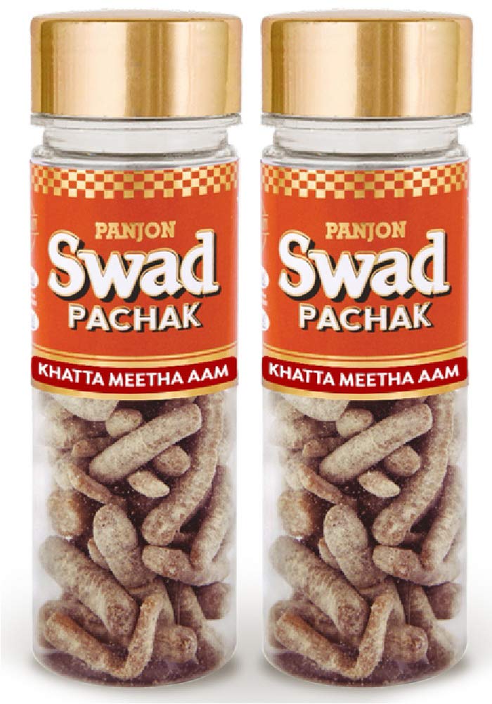 Panjon Swad Khatta Meetha Aam 260gm, (130gm *2) | Digestive Mouth Freshener