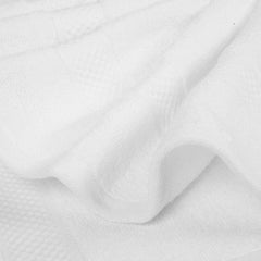 Divine Overseas Luxury Cotton Yarn Soft Extra Absorbent & Durable Hand Towel Gsm 800 (White) - Pack Of 4