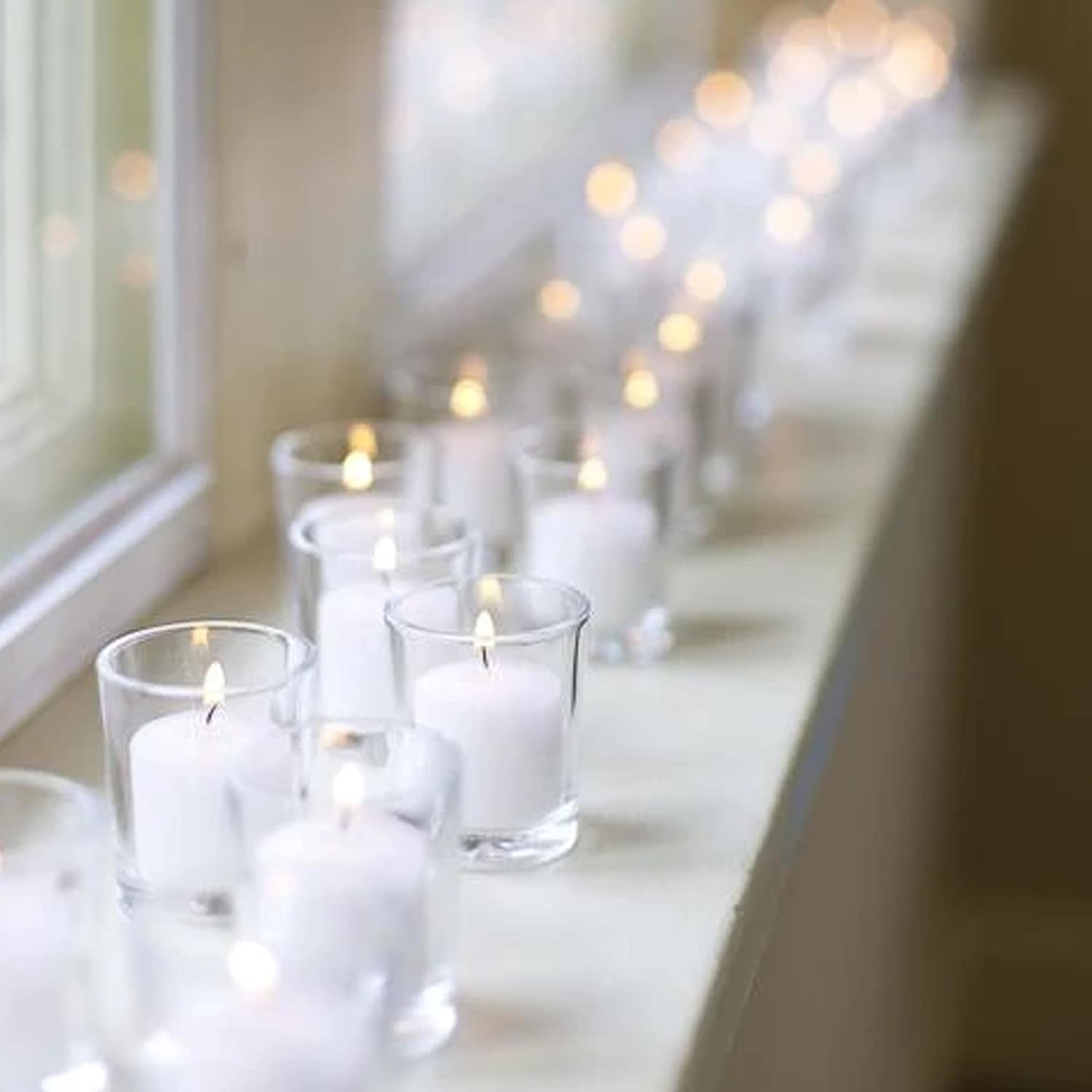 BULK BUY CANDLES | CENTRE TABLE CANDLES PACK OF 42 | BURNING TIME 5 HOUR
