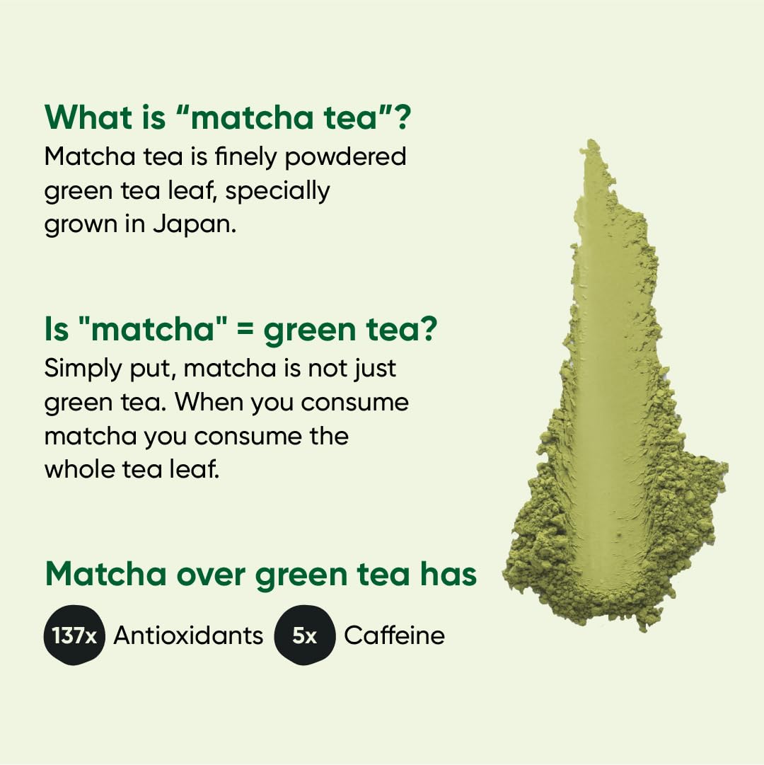 Tencha Culinary Matcha Green Tea - 50gm, 1.7 Ounce, 50 Servings | Japanese Matcha Green Tea Powder - No Artificial Sweeteners | Low Caffeine, Vegan Friendly