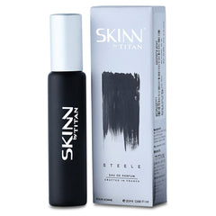 Skinn By Titan Steele Eau De Perfume For Men, 20ml 0.6 Fl.oz.| Long Lasting Fragrance