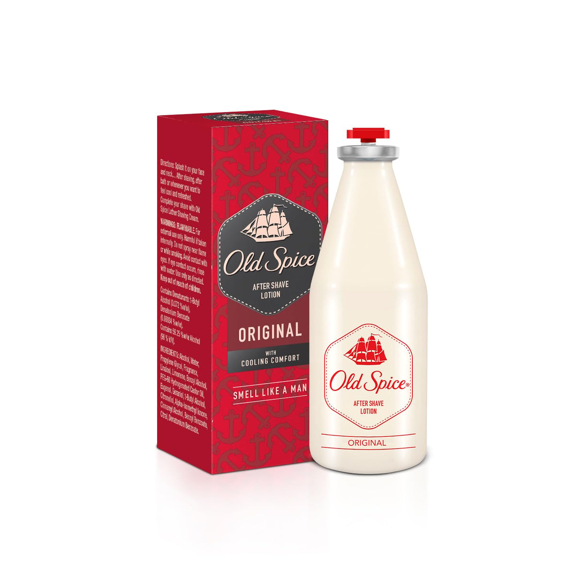 Old Spice Asl After Shave Lotion | Original | Cool, Aromatic And Fresh | 150ml 5 Fl.oz.