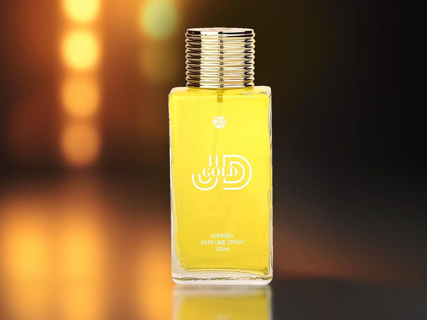 JD International  JD Gold Unisex Perfume With Long Lasting Fragrance - 100ml, 3.4 Fl.oz. | Perfume For Men & Women