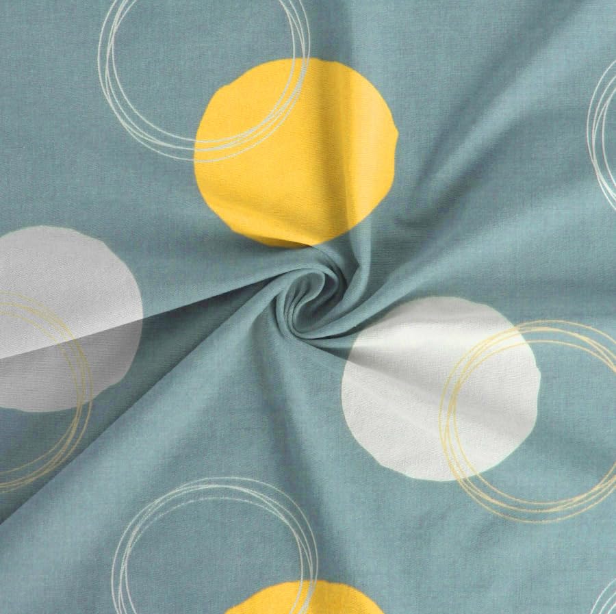 100% Microfiber Double Bedsheets Queen Bed With 1 King Size Pillow Covers - Size-78 X 72+10 Inches, Grey & White | Light Weight & Easy To Wash At Home