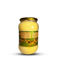 100% Natural Desi Cow Ghee By Arjun Samppan Organic | Traditional Bilona Method Natural Rich Flavor And Aroma Healthy Desi Ghee For Sweets | (1 Litre) 33.8 Ounce | Jar Pack