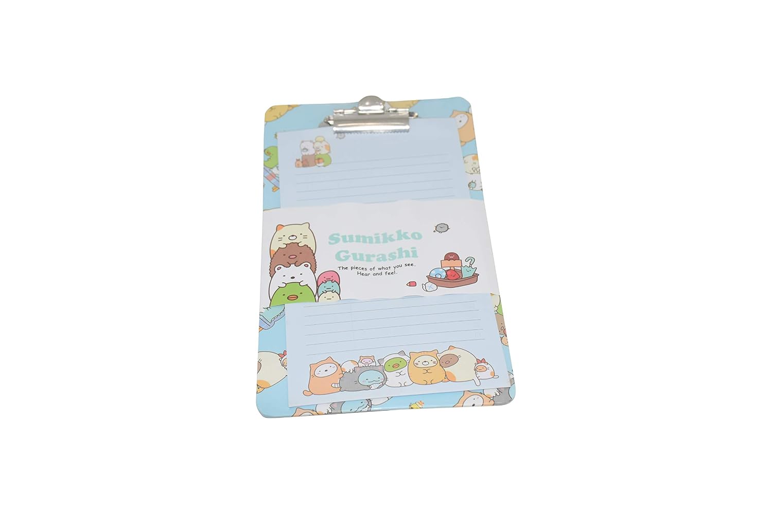 Magical Cartoon Writing Notepad Stationery Set For Girls, Cute Notepad (Random Print) Pack Of 1