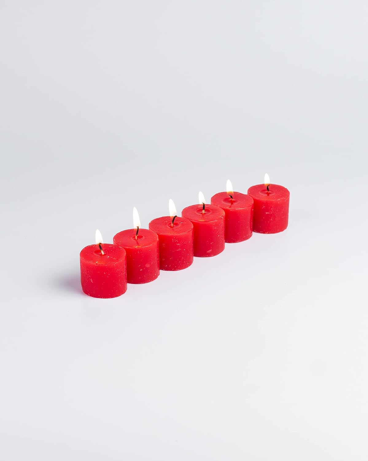 RASBERRY FRAGRANCE VOTIVE CANDLES | BURNING TIME APPROX 5 HOURS SET OF 6