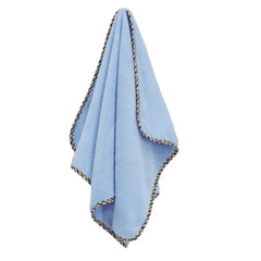 Spread Spain Microfiber Coral & Hand Towel 300 Gsm | Super-Soft Durable & Quick Drying Bath Towlels Gift Items (Light Blue)