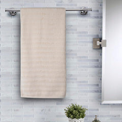 Maspar 100% Cotton Casper Bath Towel 700 Gsm (Beige)