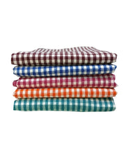 Nikshaya 100% Cotton Bath Towel 800 Gsm | Ultra-Soft, Quick-Dry Towels For Daily Use | Highly Absorbent & Durable | Set Of 5 (Multicolour)