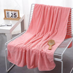Fezora Microfiber Bath Towel 400 Gsm | Men & Women Large Size Ultra Soft, Quick Dry, Lightweight & Super Absorbent Towel (Orange)