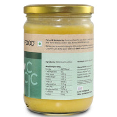 Organic A2 Desi Cow Ghee By Conscious Food | Good Source Of Protein Fiber & Vitamin A Healthy Desi Cow Ghee Perfect For Boost Immunity | (500ml) 16.9 Ounce | Jar Pack
