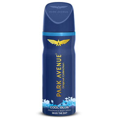 PARK AVENUE COOL BLUE DEODORANT BODY SPRAY FOR MEN 150ML 5.0 FL.OZ. KEEPS AWAY BODY ODOUR