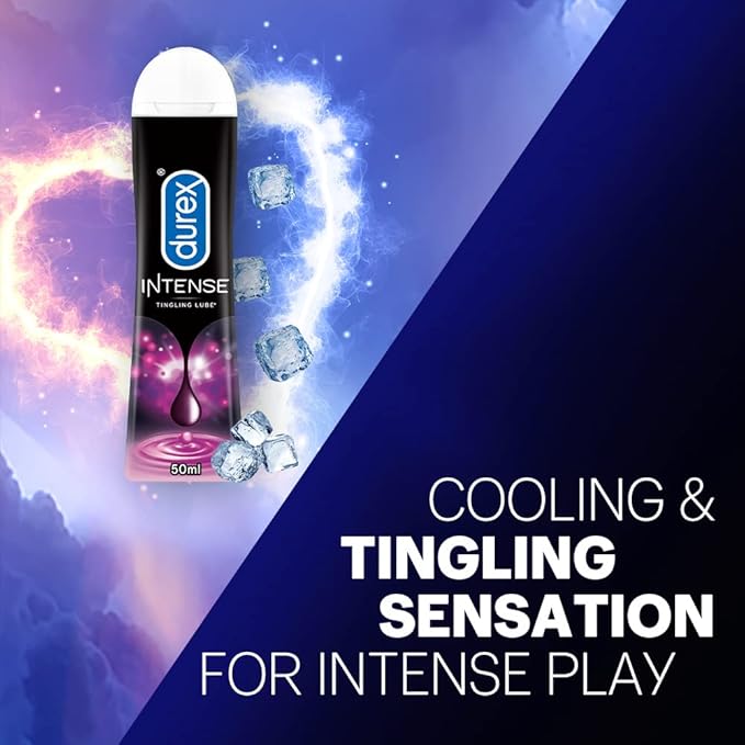 Pleasure Packs (Durex Intense Tingling Lube 50ml, Extra Time 10s)