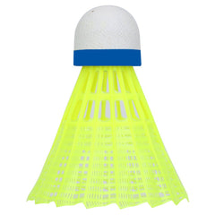 Sojare Badminton Nylon Shuttlecocks For Recreation Training | Green , Pack Of 6