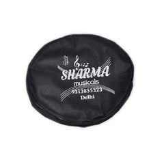 Handmade Wooden Dholak Nut 18" With Cover - Brown | Perfectly Symmetric Round Dholak - Dholak For Festival, Wedding, Satsang | Very Easy To Tune
