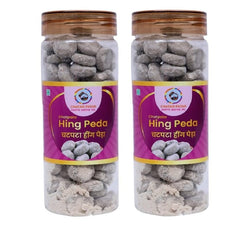 Chatar Patar Khatte Meethe Pal Tropical Sweet & Tangy Hing Peda Candy 450gm, (225gm *2) | Jar Pack