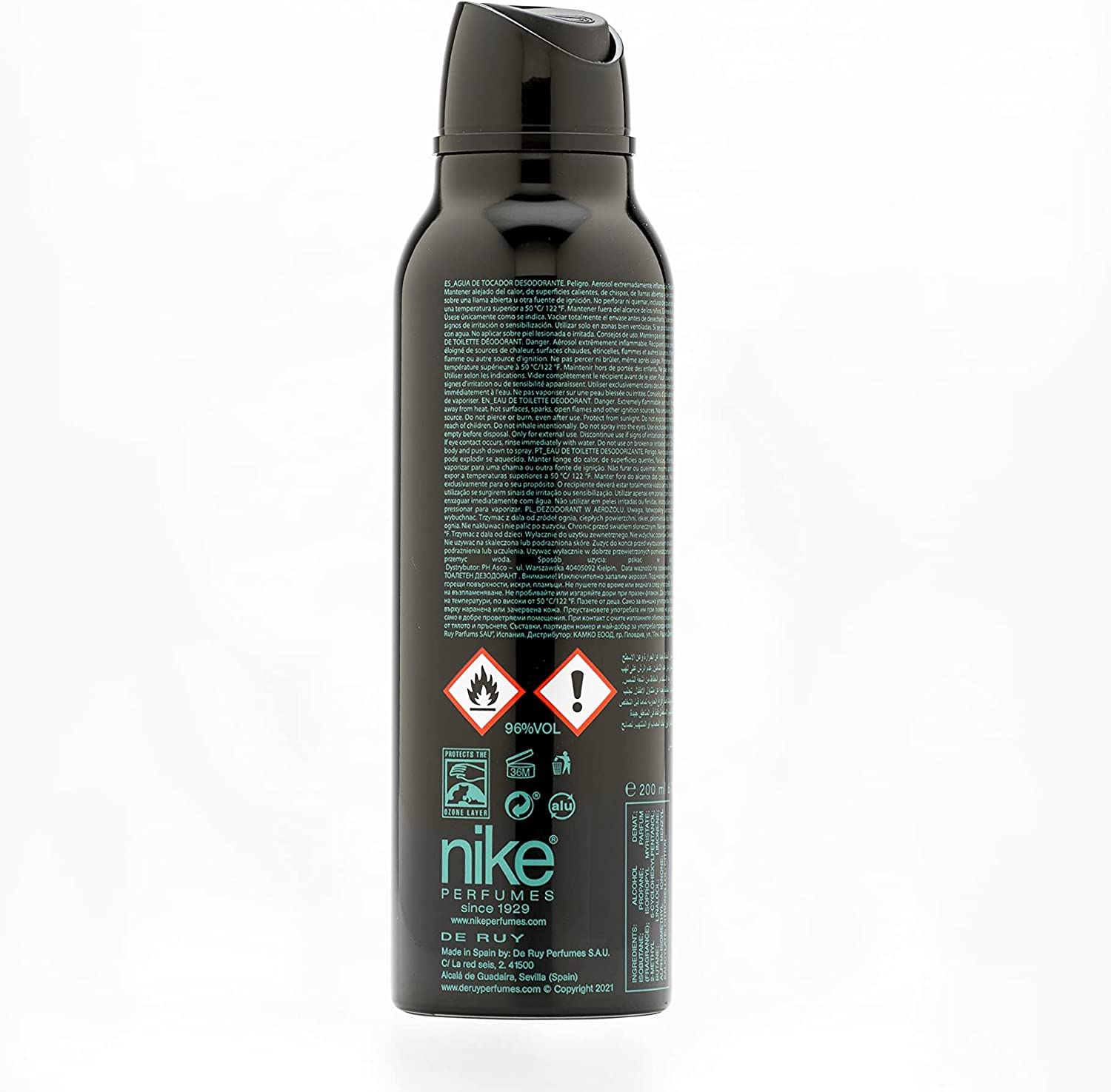 Nike Urbanite Spicy Road Eau De Toilette Long Lasting Deodorant Spray 200ml 6.7 Fl.oz. | Perfect Gift For Husband