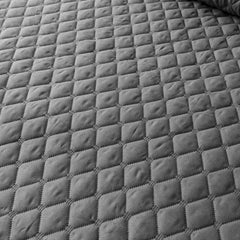 100% Cotton King Size Bedsheet With 2 Pillow Cover | 90 X 100 Inches, Dark Grey | Super Soft Premium Brushed Glace Cotton Bedsheet-Light Weight