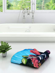 Athom Living Avenger Print Cotton Bath Towel 350 Gsm | Super Soft, Quick Dry, Highly Absorbent, Lightweight & Durable Towel For Boys & Girls